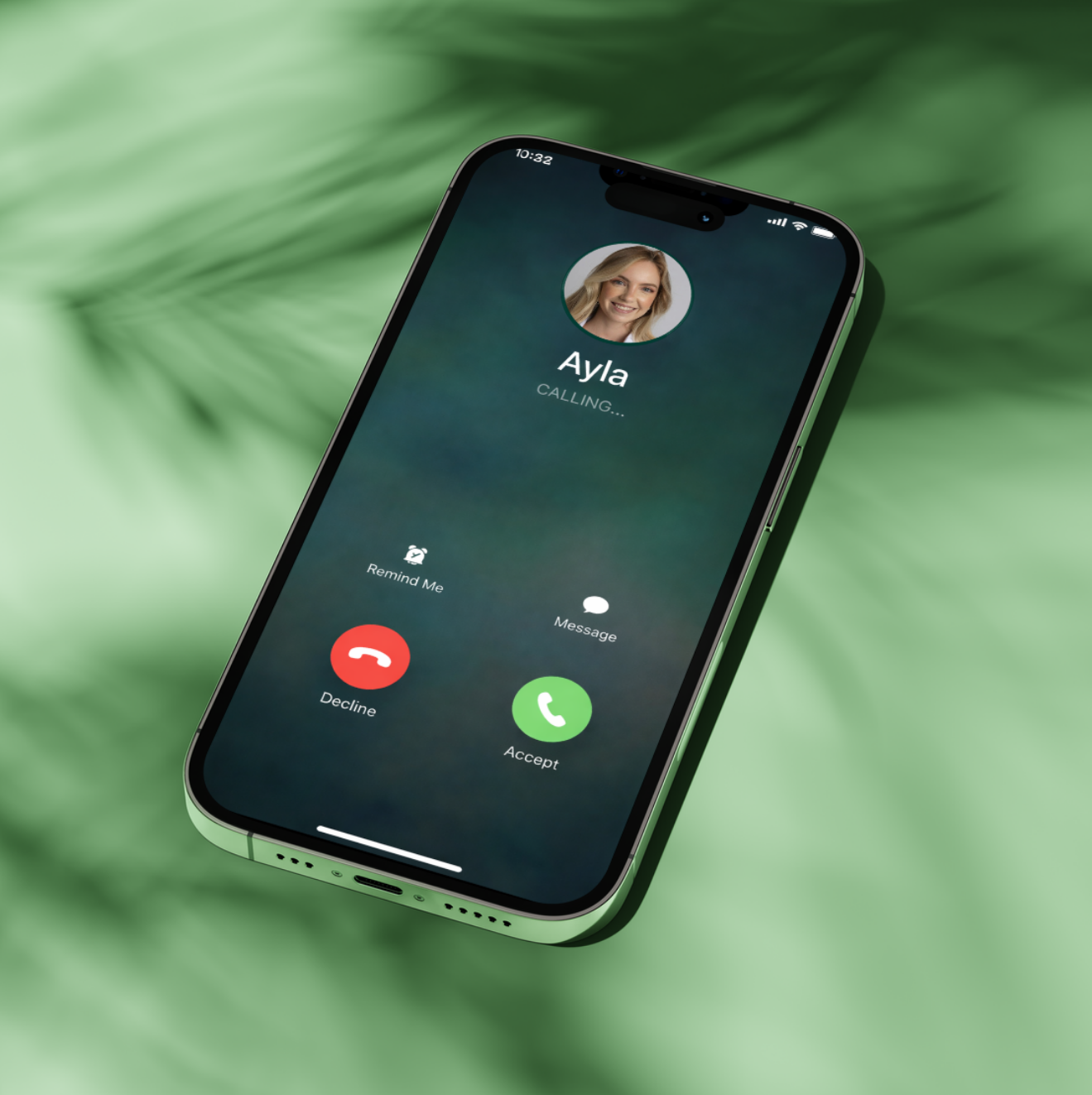 Ayla calling screen
